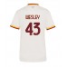 AS Roma Wesley Franca #43 Dámské Venkovní Dres 2026-27 Krátkým Rukávem AS Roma Wesley Franca #43 Dámské Venkovní Dres 2026-27 Krátkým Rukávem